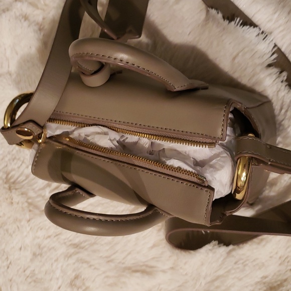 NWT J. Crew Harper Mini Satchel in Italian Leather - Picture 7 of 7